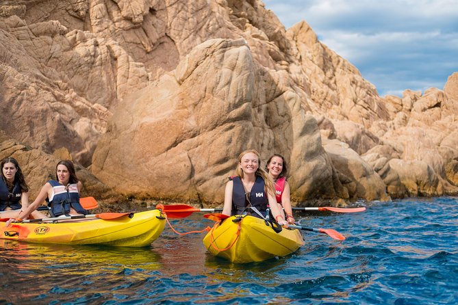 Costa Brava Kayak & Snorkel Tour + Picnic from Barcelona - Tandem kayak coaching and the safety brief that matters