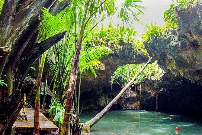 Cozumel Jeep Adventure to Jade Caverns with Lunch and Snorkel - El Cedral: jungle drive + a town where cultures overlap
