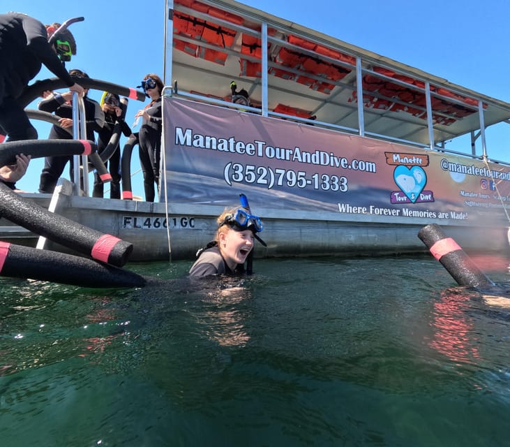 Crystal River: Guided Manatee Snorkeling Tour - Snorkeling with manatees: how the in-water guide keeps it calm