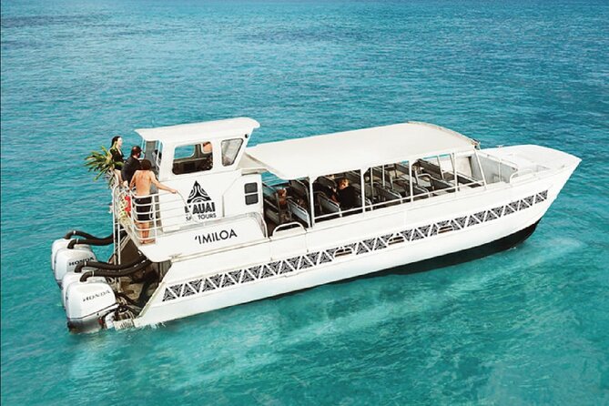 Deluxe Na Pali Sunset Snorkel Tour on the Lucky Lady - Dinner, open bar, and the waterslide: the fun side of sea time