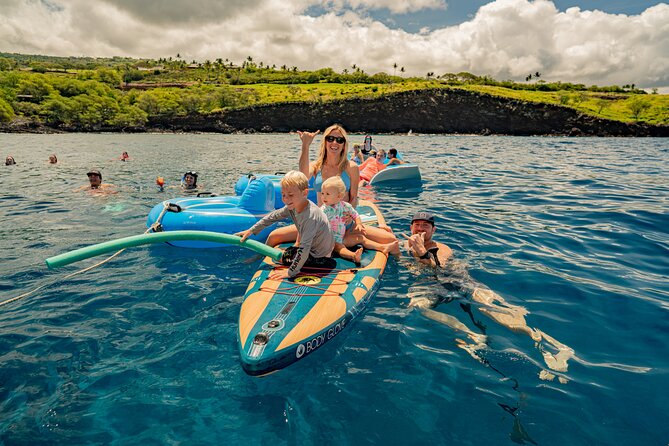 Deluxe Snorkel & Dolphin Watch Aboard a Luxury Catamaran from Kailua-Kona - The snorkel site reality: Red Hill snorkeling time and why fish counts vary