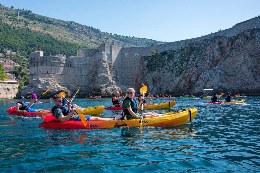 Dubrovnik: 2- or 3-Hour Morning Sea Kayaking & Snorkel Tour - The Lokrum portion: dramatic cliffs, Game of Thrones photos, and option value