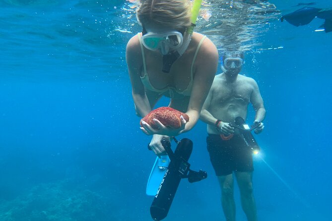 E-Scooter Snorkel With Photo and Video At Turtle Town - Turtle Town Meets Jet Scooters
