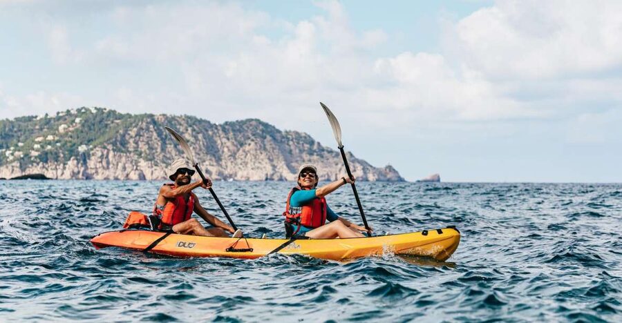 Es Figueral: Guided Kayaking and Snorkeling Tour - From Racó de s’Aubadar to Illot de s’Or: The Sea-Only Beach Moment