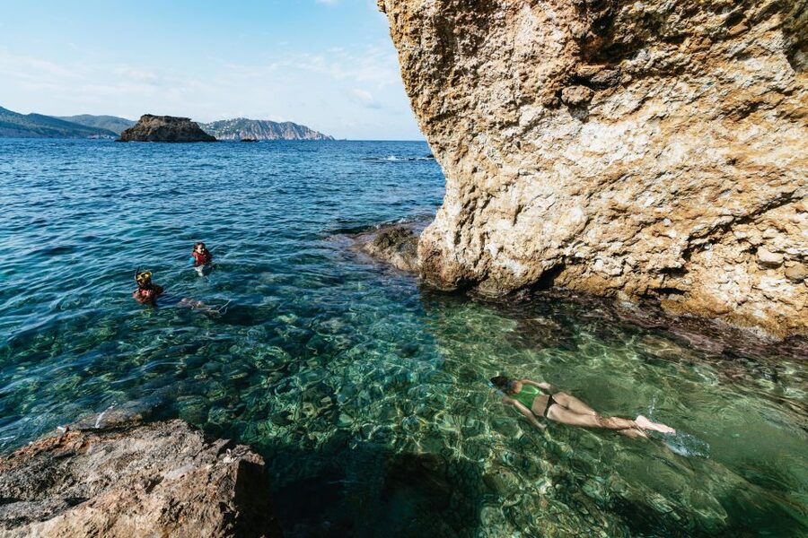 Es Figueral: Guided Kayaking and Snorkeling Tour - Rock-Hopping and Islets: The Adrenaline Section