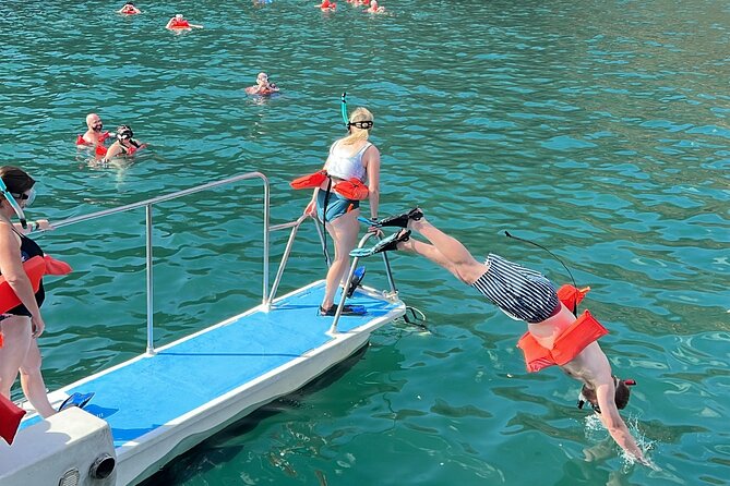 Flamingo Family Fun Catamaran Snorkel:Comfortable shaded seating - Stop at Playa Flamingo: the cruise vibe and what snorkeling really means