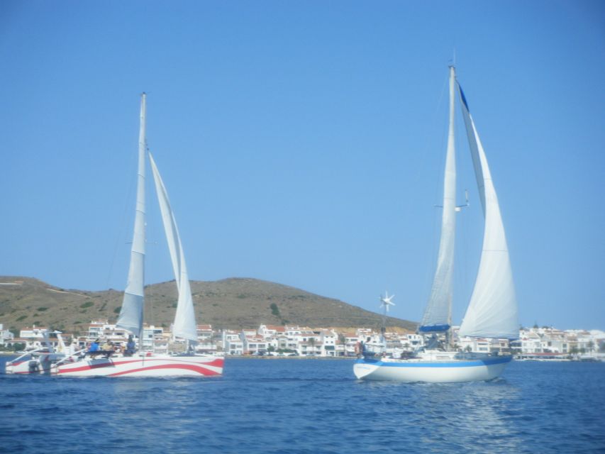 From Fornells: Half-Day Menorca Catamaran Trip w/ Snorkeling - What the half-day schedule feels like once you’re on board