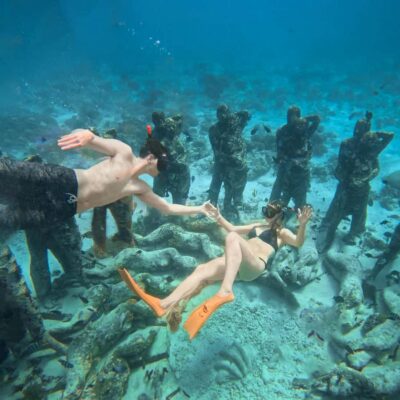 From Gili Trawangan: Gili Islands Snorkeling Boat Tour - Stop 1 at The Nest: Underwater Statues Without the Usual Guesswork