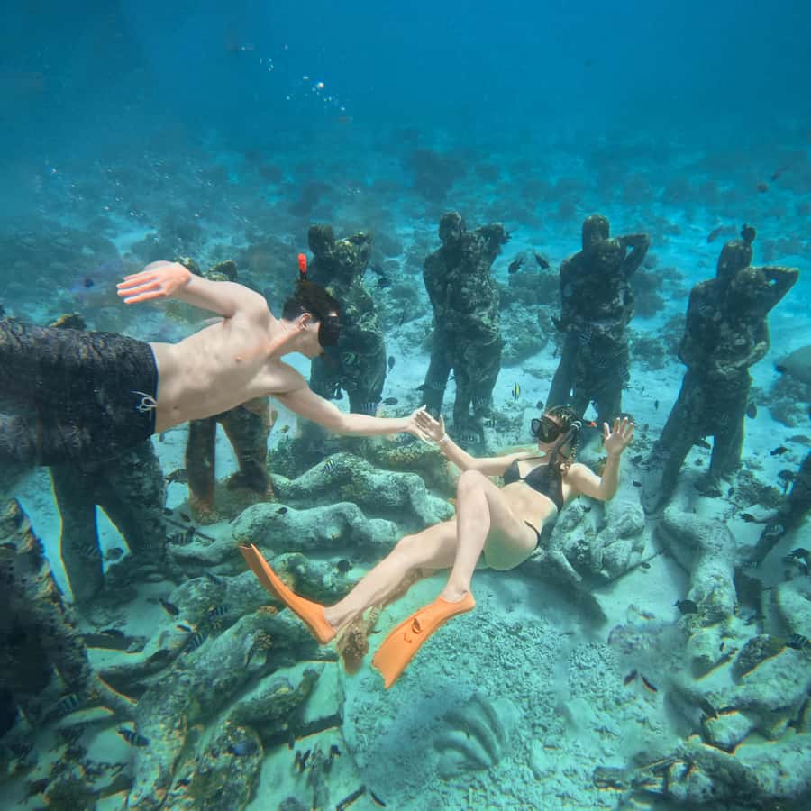 From Gili Trawangan: Gili Islands Snorkeling Boat Tour - Stop 1 at The Nest: Underwater Statues Without the Usual Guesswork
