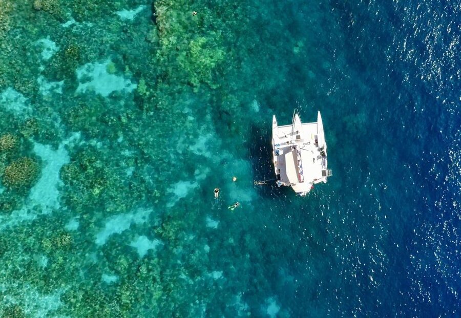 From Keauhou Bay: Snorkel Cruise to Captain Cook's Monument - Snorkel stop one: lava formations and a marine sanctuary vibe