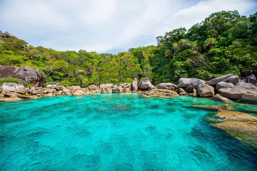 From Khao Lak: Similan Islands Snorkeling Trip with Lunch - Koh Ba Ngu (Island No. 9): Christmas Point and Namchai Bay for coral gardens