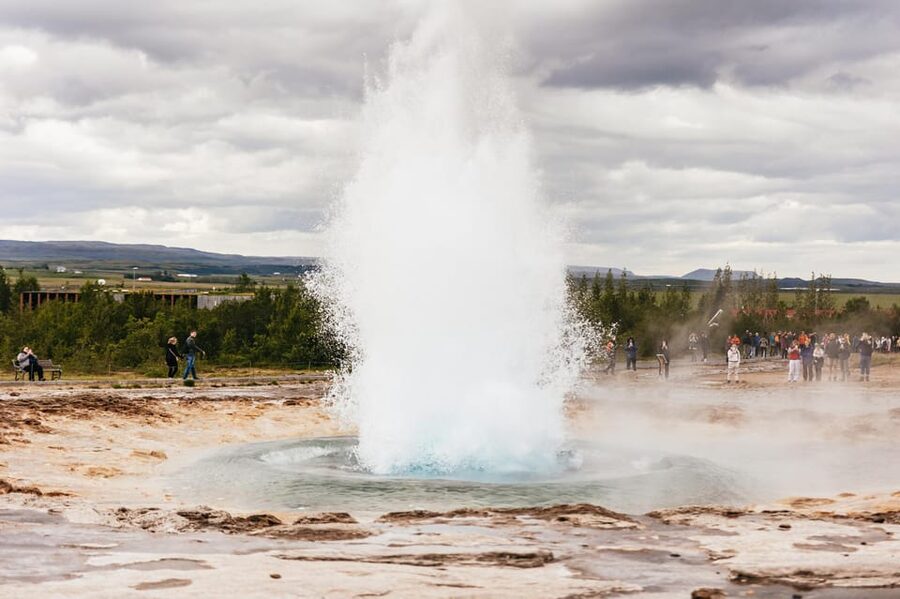 From Reykjavík: Golden Circle Tour and Silfra Snorkeling - Gullfoss waterfall: standing under power, not just looking at it