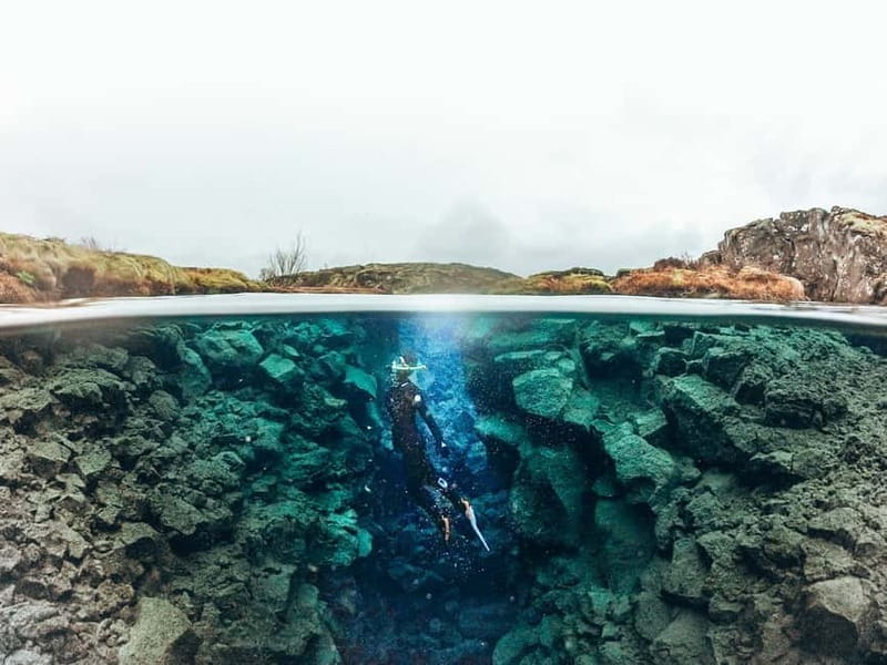 From Reykjavik: Silfra Snorkeling with Free Photos - Entering Silfra Fissure: What the Guide Actually Does