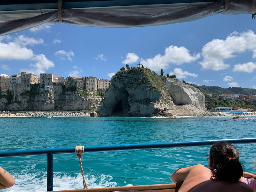From Tropea: Capo Vaticano boat tour with snorkel & aperitif - The cruise route: caves, bays, and famous rocks you’ll actually see