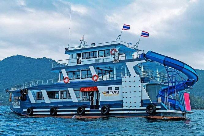 Full day snorkeling adventure around Koh Tao - Boat Comfort: A/C Cabin, Shade, Slide, and a Place to Reset