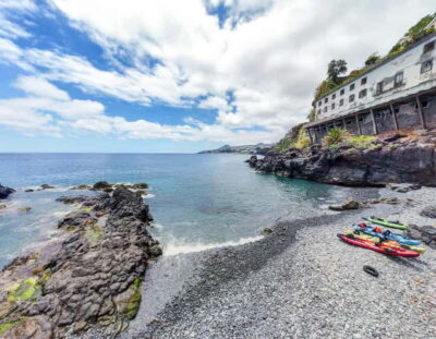 Funchal: Kayak and Snorkel Tour to Garajau NR - Kayaking along Funchal’s coast toward Garajau Natural Reserve