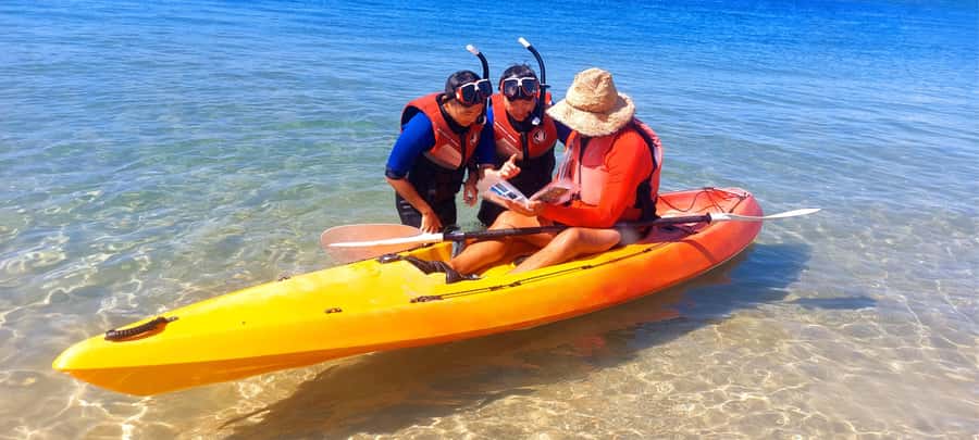 Gold Coast: Wave Break Island Kayaking & Snorkeling tour - Where You Go: Biggera Waters to Wave Break Island in the Broadwater
