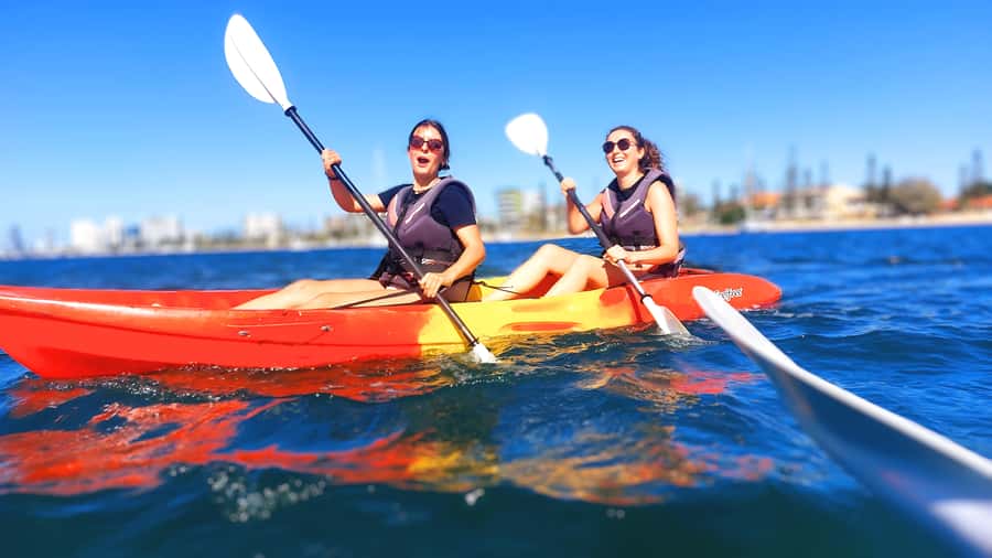 Gold Coast: Wave Break Island Kayaking & Snorkeling tour - 150 Minutes of Paddling: what the workout actually feels like