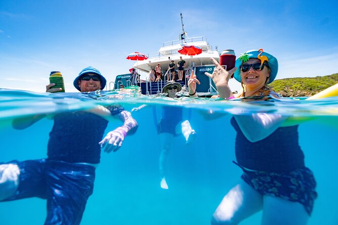 Great Keppel Island Adventure Tour - Snorkel and Boomnet - Great Keppel Island in one tight, well-fed day