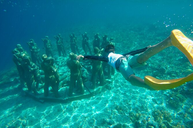 Half-Day Private Guided Snorkeling Turtles Underwater Statues - Romantic Statue, Blue Coral, and Other Spot Names You’ll Hear Onboard