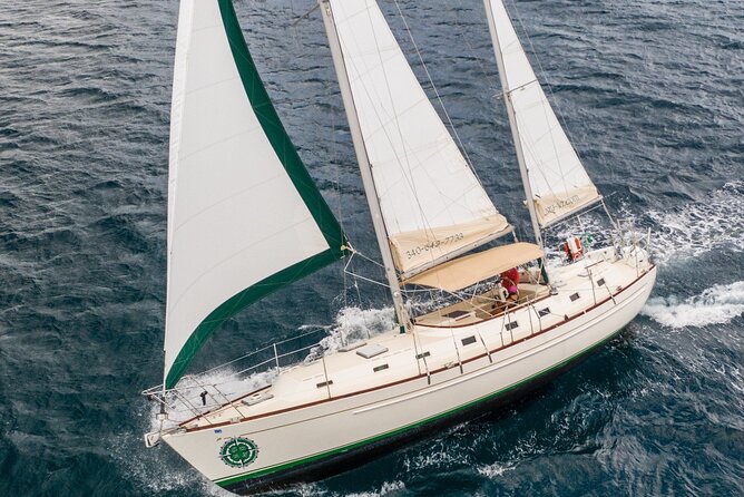Half Day Sail and Snorkel with the Turtles - A restored sailboat day: why this half-day format is smart in St. Thomas