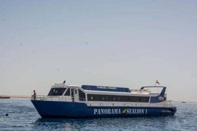 Hurghada: Panoramic Semi-Submarine Cruise with Snorkeling - Inside the semi-submarine: windows, comfort, and a 5-meter look