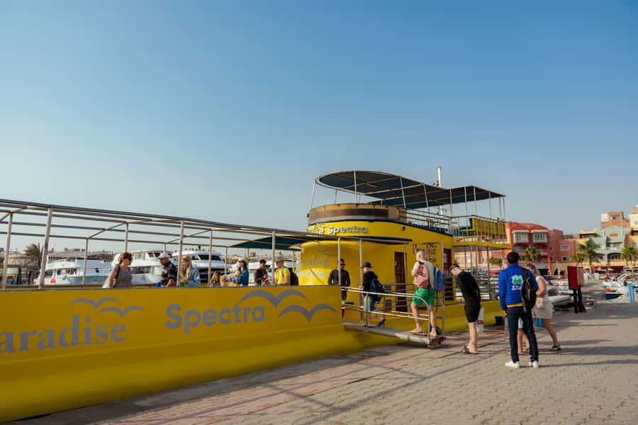 Hurghada: Semi-Submarine Boat Tour w/ Snorkeling & Transfer - Door-to-Sea Logistics: Pickup Options and Getting to the Marina