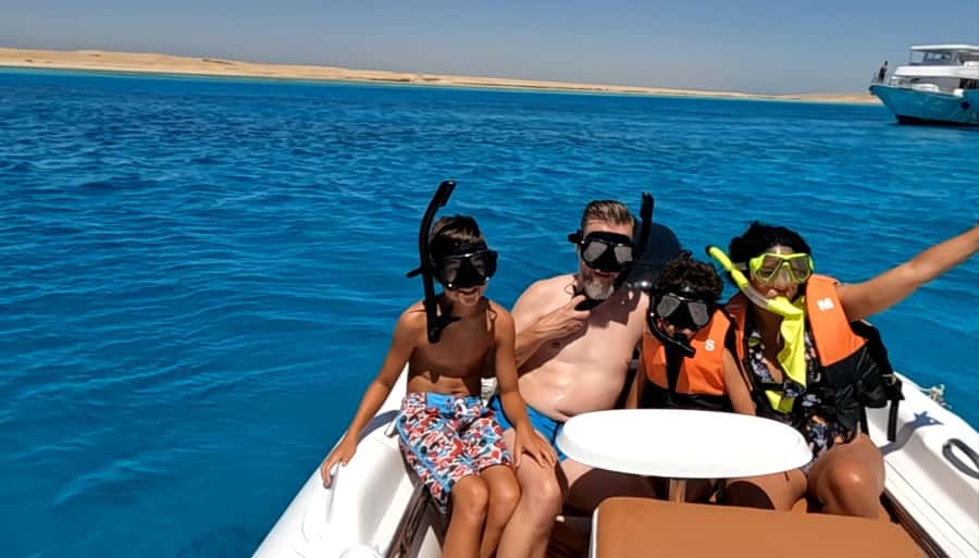 Hurghada: White Island Speedboat Tour, Snorkeling, & Lunch - Hurghada to White Island: the flow of a fast, fun Red Sea day