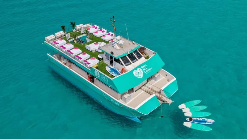 Ibiza: Formentera Full-Day Boat Tour with Lunch & Snorkeling - A Catamaran Day With Open Bar and Live Paella