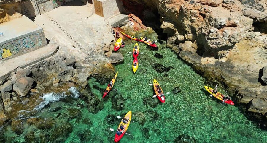 Ibiza: Kayak & Snorkel in Sea Caves and Crystal Waters - Your Route in Plain English: Stops, Snorkel Time, and Cave Views