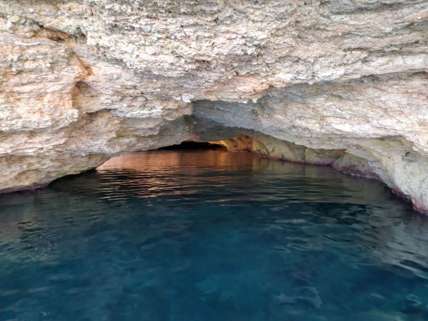 Ibiza: Snorkeling and SUP Paddle, Beach and Cave Boat Tour - Drinks on Board: Included, Chilled, and Actually Useful