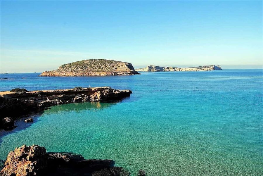 Ibiza: Snorkeling and SUP Paddle, Beach and Cave Boat Tour - Equipment and Water Choices: Snorkel, Swim, or SUP