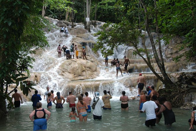 Jamaica Dunn's River Falls Party Cruise with Snorkeling - Party level on the water: music and dancing, with a schedule reality check