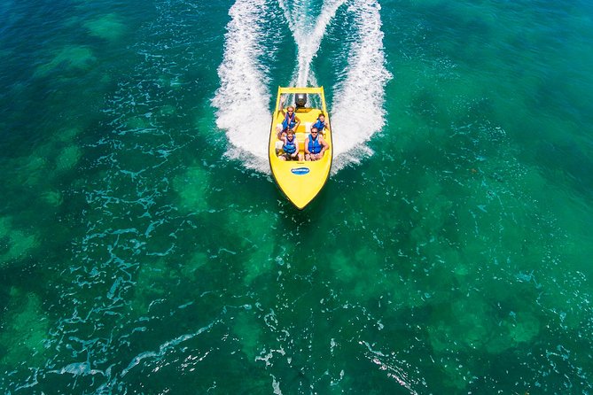 Jungle Tour with Snorkel in Cancun - Driving Your Own Speedboat Through Nichupte Lagoon
