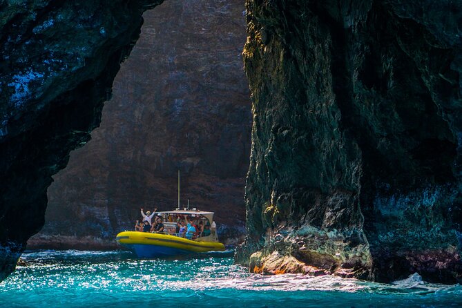Kauai: Na Pali Coast Super Raft Snorkel Adventure - Snorkeling: included when conditions allow, and not a beginner lesson