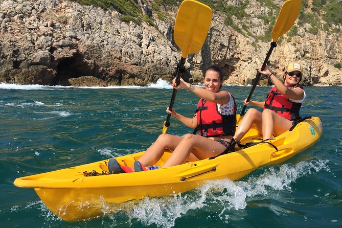 Kayak and snorkel excursion to Cova Tallada - What to wear: the one catch is the wet-rock footwear