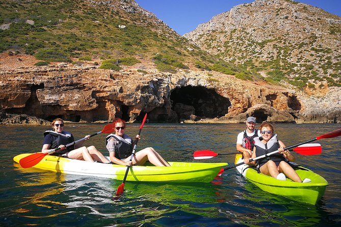 Kayak Dénia "Cova Tallada" + Snorkeling + Speleology - The Kayak Start: Getting Comfortable Fast Before Cova Tallada