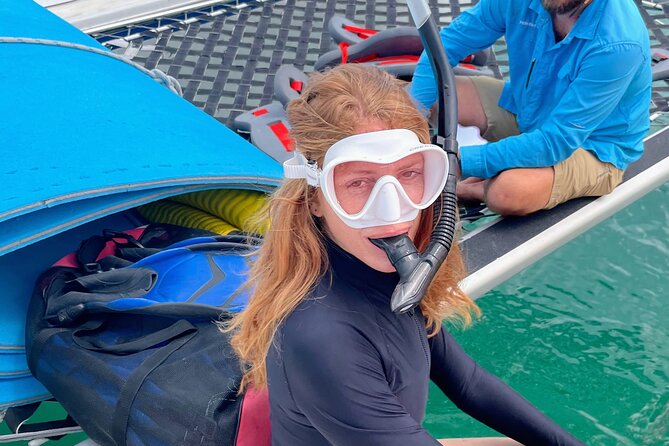 Kayak + Guided Snorkel & Morning Sail hosted by Honest Eco - Stop 1: Sand Key Reef Snorkeling and the Day’s Best Visibility