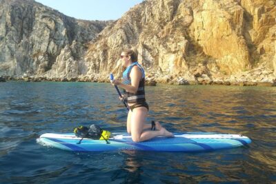 Kayak or Paddle Board & Snorkel to the Arch with Photos included - El Arco Stop and Photos: How the Arch Approach Really Works