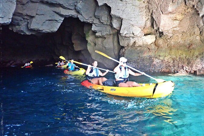 Kayak & Snorkeling Tour in Caves in Mogan - Entering volcanic caves by kayak: the main event