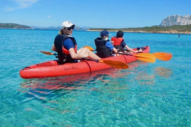 Kayak Tour with Snorkeling and Local Aperitif - Kayaking the protected coast near Tavolara and Punta Coda Cavallo