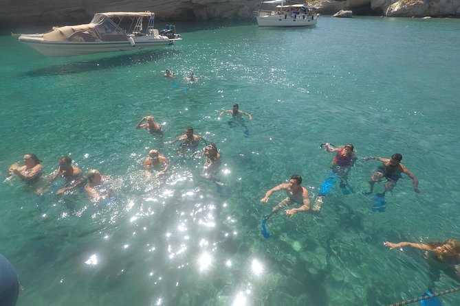 Kleftiko Full Day Sailing Cruise with Snorkeling & Lunch - Kleftiko Beach Stop: Caves, Tunnels, and Cave-Spotting Time