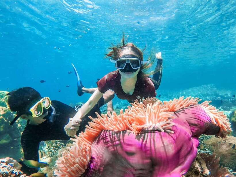 Koh Chang: 3 or 4 Islands Snorkel & Beach Tour by Big Boat - The 4 islands route: Koh Rang National Marine Park focus