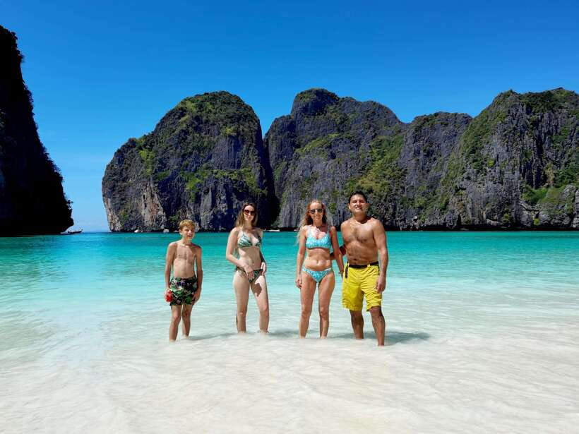 Koh Lanta: Phi Phi Islands Tour w/ Maya Bay, Snorkel & Lunch - Monkey Bay and Loh Samah: Quick Photos of Dramatic Coast