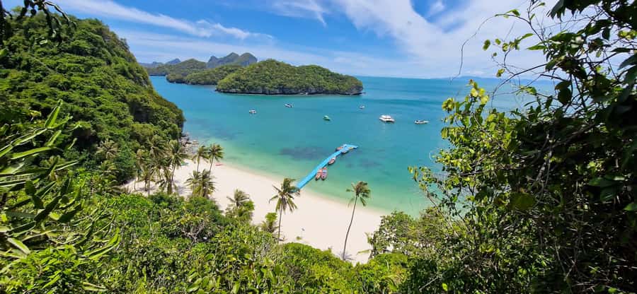 Koh Pha Ngan: Day Tour Ang Thong with Kayak, Snorkel & Lunch - Emerald Lake viewpoint hike: photos are the easy part