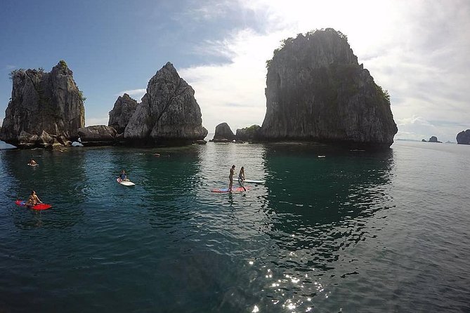 Krabi 4 Island Sunset Snorkeling Cruise + Bioluminescent Swim - The island stops: Ko Ya Wa Sam, Chicken Island, Poda, and Phra Nang Cave Beach