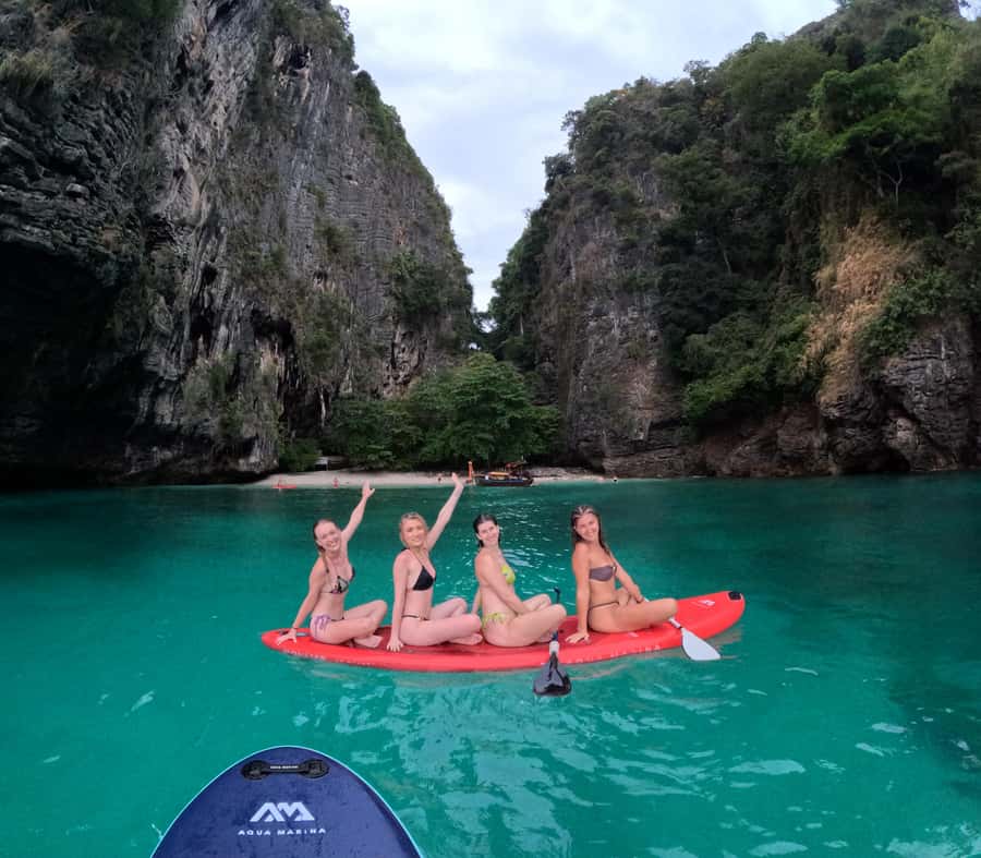 Krabi: 4-Island Sunset Snorkeling Tour & Bioluminescent Swim - Stop-by-stop: the 4 islands and beach time (and what each moment is good for)