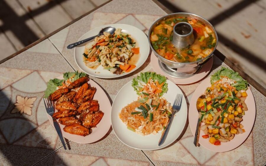 Krabi: 7 Island Tour by Luxury Longtail Boat with Snorkeling - Poda Island Beach Time and the Included Meal Options
