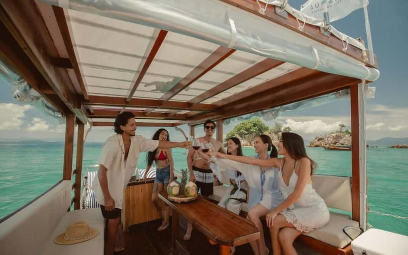 Krabi: 7 Island Tour by Luxury Longtail Boat with Snorkeling - Railay Bay to Tup and Chicken Island: sightseeing that doesn’t waste your time