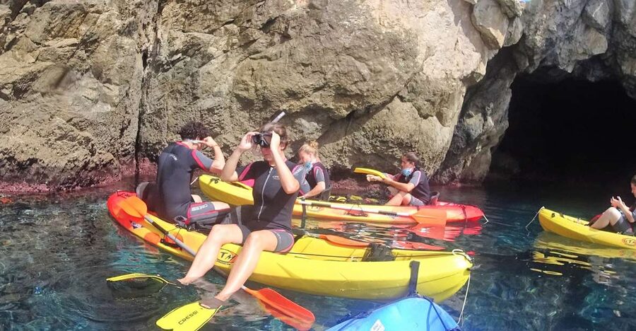 La Herradura: Cerro Gordo Natural Park Kayak & Snorkel Tour - Getting started at Activ8You: gear, safety, and that first quick confidence boost